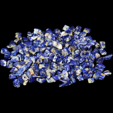 Lapis Lazuli chips med hull